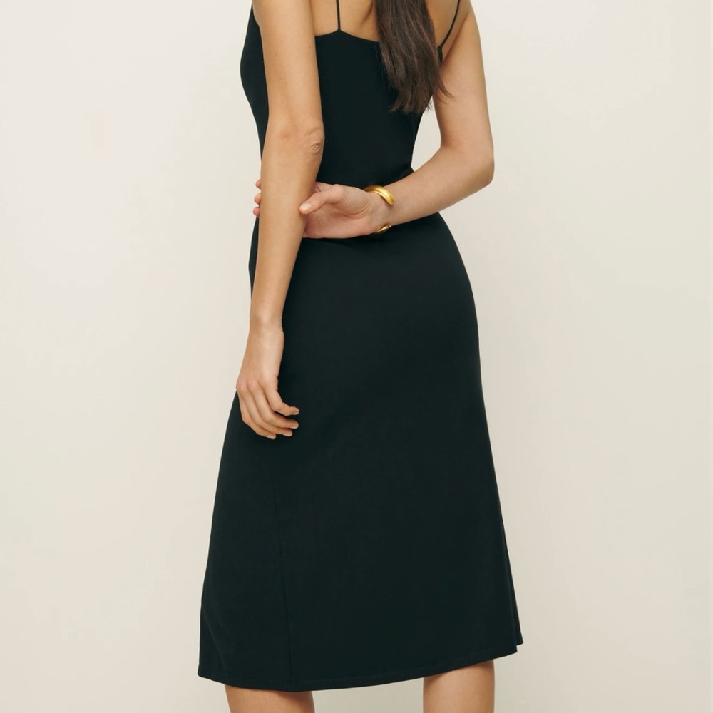 NWT Reformation Pavia Knit Dress - Black - Picture 2 of 9